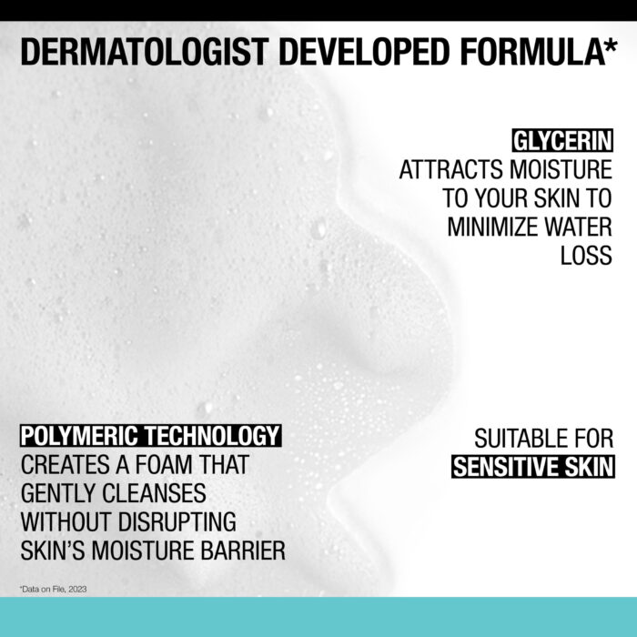 (2 Pack)  Ultra Gentle Daily Foaming Facial Cleanser, 12 Fl. Oz - Image 6