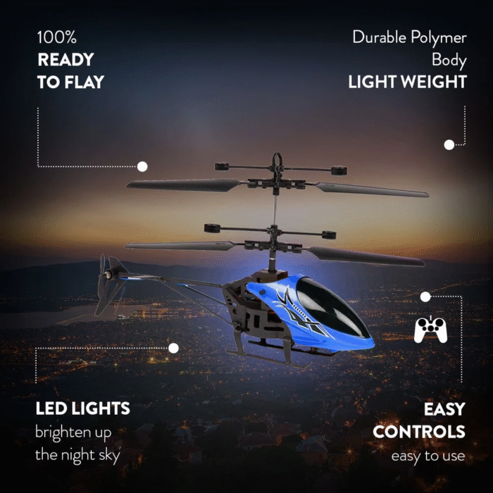 Hornet 2CH Mini IR RTF Electric RC Helicopter (Colors May Vary) - Image 3
