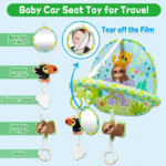 Baby Car Seat Travel Toy – Double-Sided Activity Entertainment for 0-12 Months - Image 3