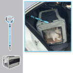 Portable Pet Travel Carrier Bag – Foldable with Safety Zippers - Image 10