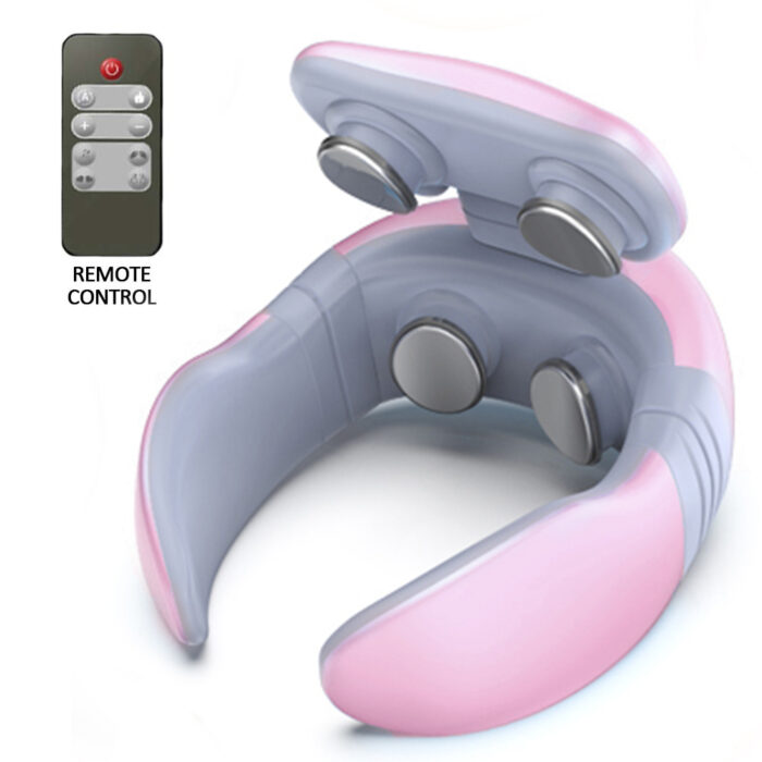 Smart Electric Pulse Back & Neck Massager – 4-Head Pain Relief & Cervical Therapy - Image 7