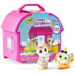 Scribble Scrubbie Pets Backyard Bungalow, School Supplies, Toys, Unisex Child, 8 Pcs