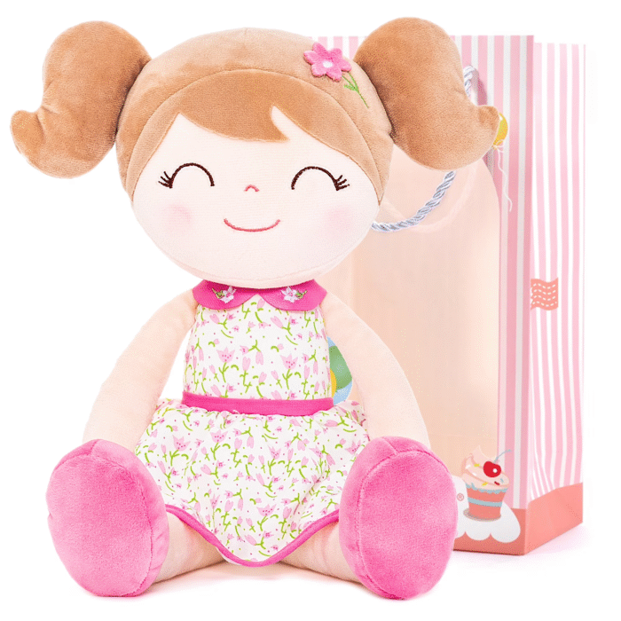 Soft Doll Baby Doll Girl Gifts Plush Bunny Dolls 14" with Gift Box - Image 13