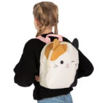 Cam the Cat Backpack Cream 3D Ears One Size - Image 4