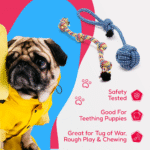 11-Pack Dog Rope Toys – Teething Toys for Small & Medium Dogs - Image 8