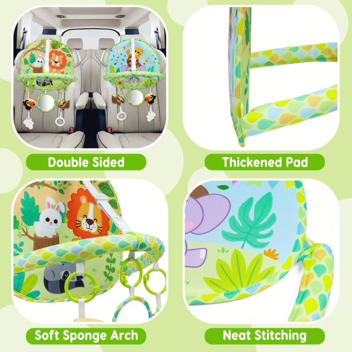 Baby Car Seat Travel Toy – Double-Sided Activity Entertainment for 0-12 Months - Image 5