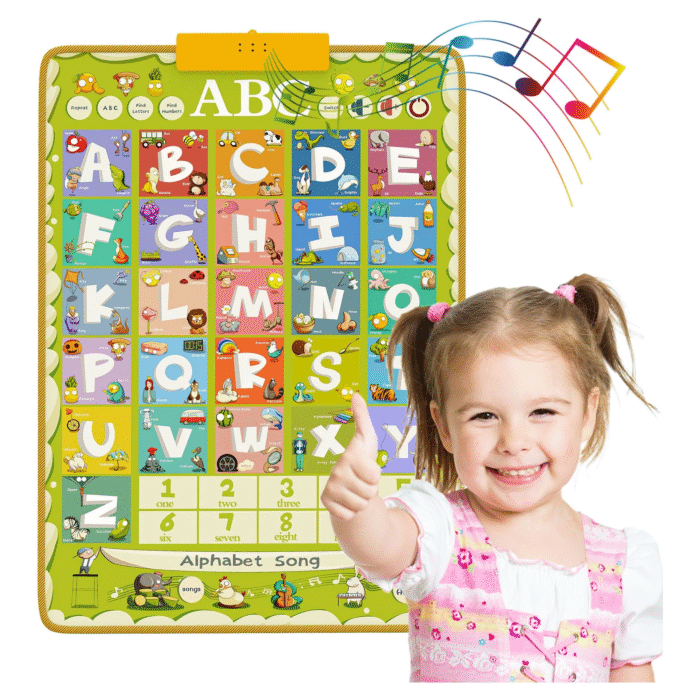 Electronic Alphabet Wall Chart – ABC Learning Toy for Kids Ages 2-4 - Image 8