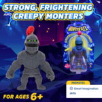 Monster Stretchy Fidget Toy Squishy Toys for Boys & Girls Monster Series 3 Treeman - Image 6