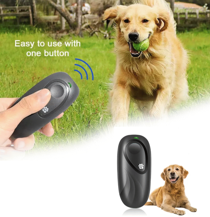 Ultrasonic Dog Repeller Dog Training Device Handheld Dog Repeller - Image 3