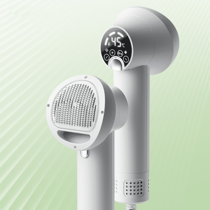 Smart Pet Hair Dryer & Comb – Silent, Safe Grooming for Dogs & Cats - Image 7