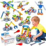 10-in-1 STEM Building Toys – Educational Construction & Creative Games for Kids Ages 4-10