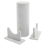 Velvet Headband Organizer Stand – Hair Accessory Storage & Display for Girls & Women (Gray) - Image 11