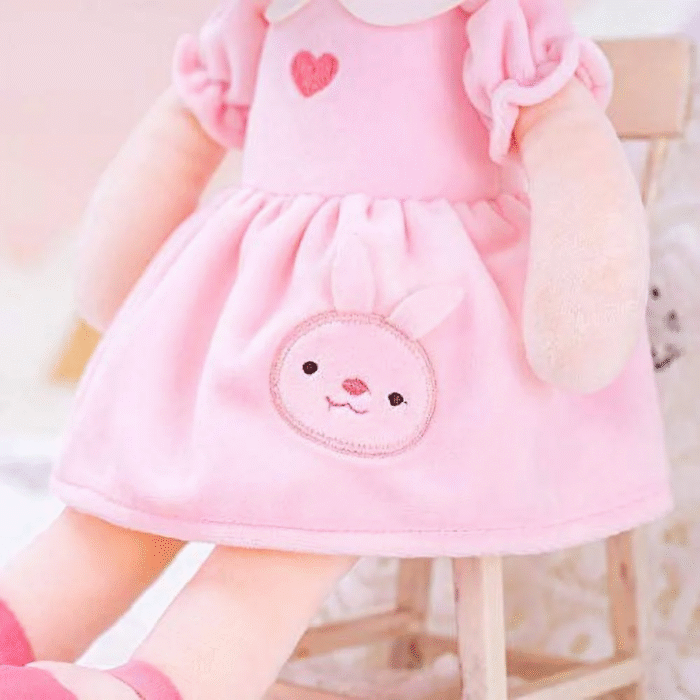 Soft Doll Baby Doll Girl Gifts Plush Bunny Dolls 14" with Gift Box - Image 8