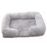 Plush round Pet Bed Dog Bed Winter - Image 8