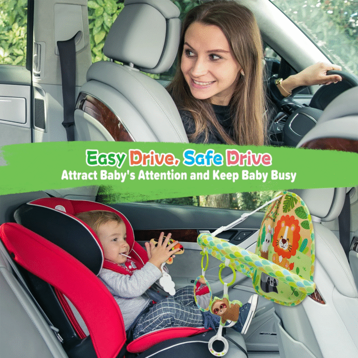 Baby Car Seat Travel Toy – Double-Sided Activity Entertainment for 0-12 Months - Image 8