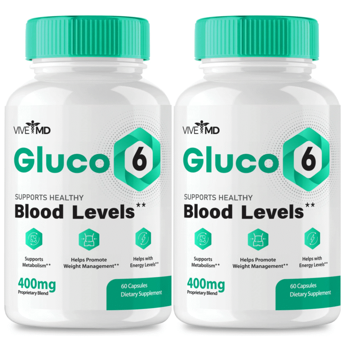 Gluco 6 Blood Balance Supplement – 2-Pack Dietary Capsules - Image 2