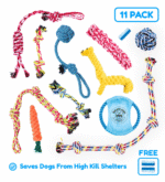 11-Pack Dog Rope Toys – Teething Toys for Small & Medium Dogs - Image 5