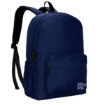 Unisex 18" School Backpack – Lightweight, Water-Resistant, Durable Daypack (Navy) - Image 2