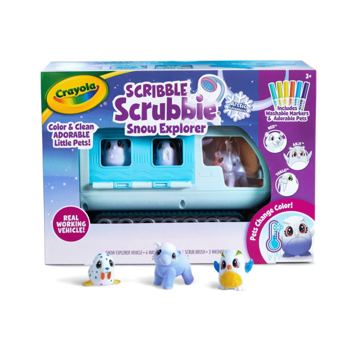 Scribble Scrubbie Pets Arctic Snow Explorer – Coloring & Craft Toy for Kids - Image 9