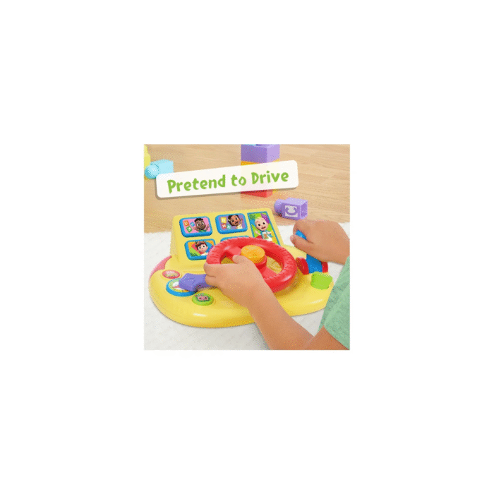 Learning Steering Wheel Toy – Lights & Sounds, Educational, Ages 3+ - Image 3