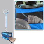 Portable Pet Travel Carrier Bag – Foldable with Safety Zippers - Image 5