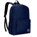 Unisex 18" School Backpack – Lightweight, Water-Resistant, Durable Daypack (Navy)