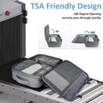 40L Carry-On Travel Backpack – TSA-Approved, Expandable, Water-Resistant with 3 Packing Cubes - Image 4