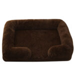 Plush round Pet Bed Dog Bed Winter - Image 10