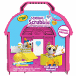 Scribble Scrubbie Pets Backyard Bungalow, School Supplies, Toys, Unisex Child, 8 Pcs - Image 2