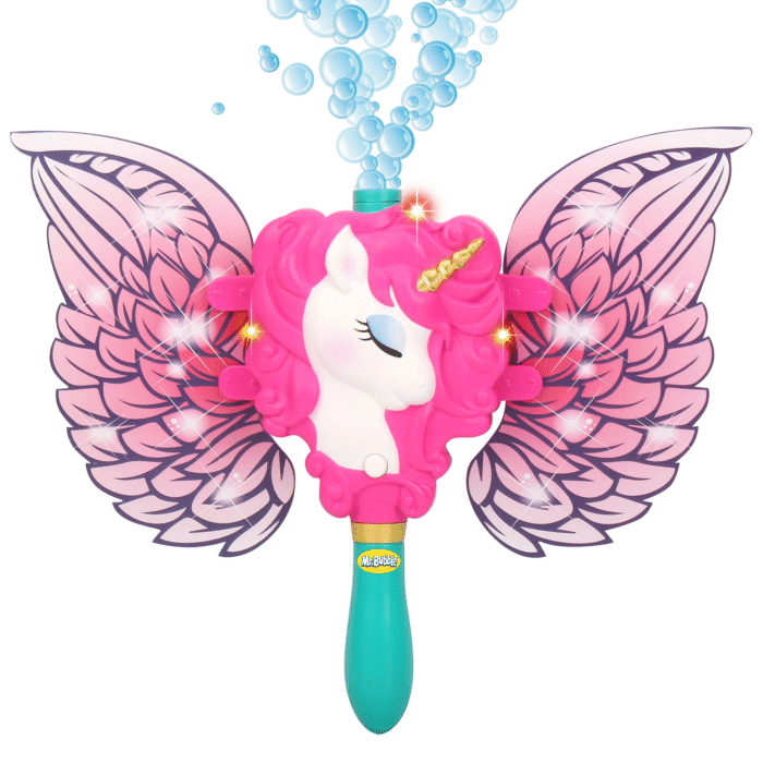 Motorized Musical Unicorn Bubble Blower – Includes 4oz Bubble Solution for Kids 3+ - Image 2