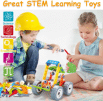 10-in-1 STEM Building Toys – Educational Construction & Creative Games for Kids Ages 4-10 - Image 4