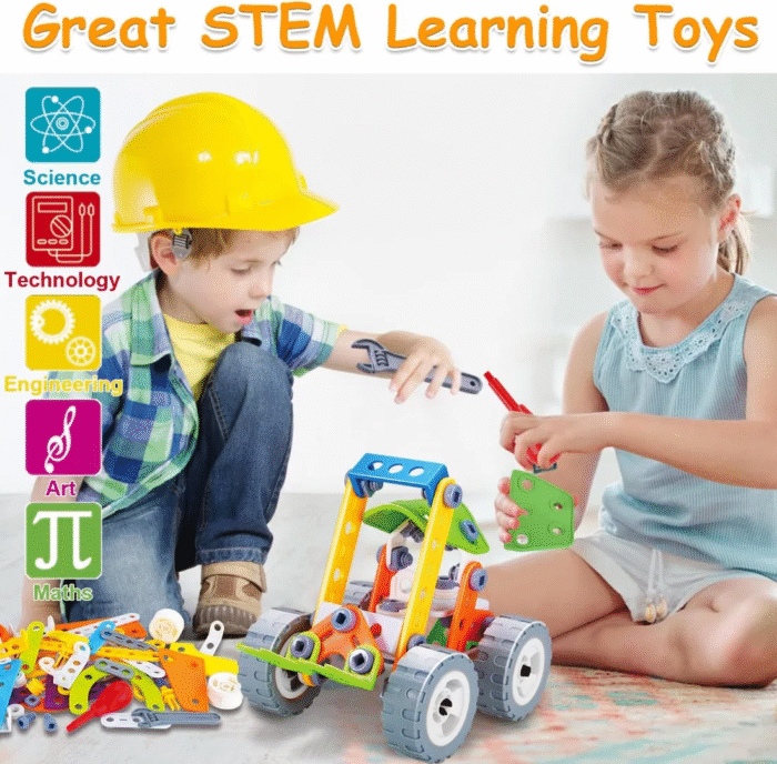 10-in-1 STEM Building Toys – Educational Construction & Creative Games for Kids Ages 4-10 - Image 4