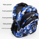 Boys 15.6" Laptop School Backpack – Travel & Bookbag for Teen Boys, Blue - Image 10