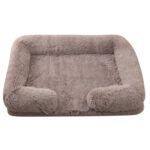 Plush round Pet Bed Dog Bed Winter - Image 9