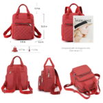 Backpack Purse for Women Fashion Designer Travel Large Ladies Handbags - Image 4