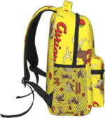 Curious George Anime Backpack – Funny Laptop & Daypack for Men & Women - Image 4