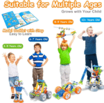 10-in-1 STEM Building Toys – Educational Construction & Creative Games for Kids Ages 4-10 - Image 2