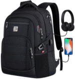 Laptop Backpack with USB Charging – Water-Resistant Work & Business Bag for Men - Image 2