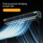 Bladeless Fan Lighting Lamp Laptop Clip Screen Hanging Screen Fan - Image 10