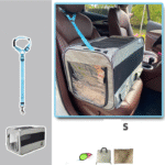 Portable Pet Travel Carrier Bag – Foldable with Safety Zippers - Image 2