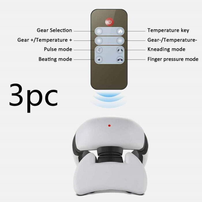 Smart Electric Pulse Back & Neck Massager – 4-Head Pain Relief & Cervical Therapy - Image 14