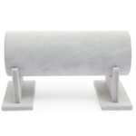 Velvet Headband Organizer Stand – Hair Accessory Storage & Display for Girls & Women (Gray) - Image 9
