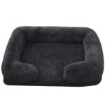 Plush round Pet Bed Dog Bed Winter - Image 11