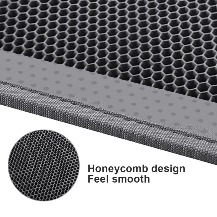 Kitty Cat Litter Mat – Double Layer Honeycomb, Waterproof, Non-Slip, Washable - Image 10