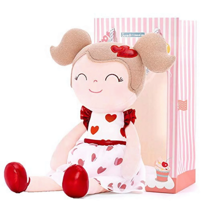 Soft Doll Baby Doll Girl Gifts Plush Bunny Dolls 14" with Gift Box - Image 14
