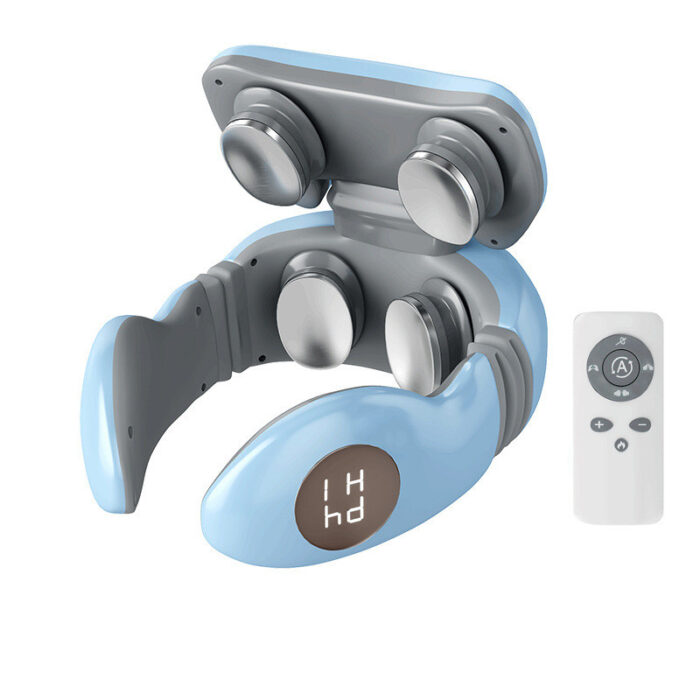 Smart Electric Pulse Back & Neck Massager – 4-Head Pain Relief & Cervical Therapy - Image 13