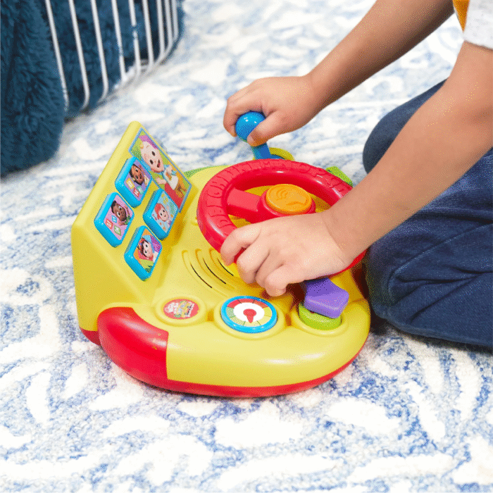 Learning Steering Wheel Toy – Lights & Sounds, Educational, Ages 3+ - Image 2