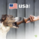 Zaggler Rolling Dog Chew Toy for Aggressive Chewers, Real Bacon, Made in USA, Giant - Image 5