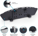 Verivue Universal Panoramic 12-Inch Rear View Mirror. - Image 5