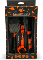 | Premium Bicycle Brush Kit | Suitable for All Road, Mountain & Race Bikes | Bicycle Tools & Accessories | 3 Piece Bicycle Kit